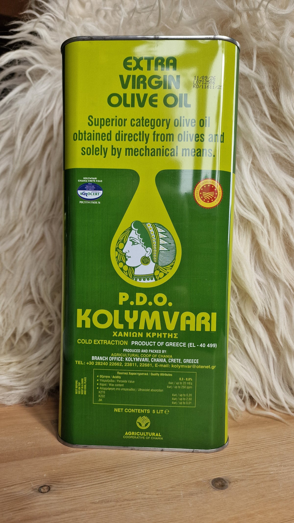 5 L Oliven olie